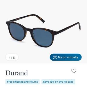 Warby Parker Durand Sunglasses